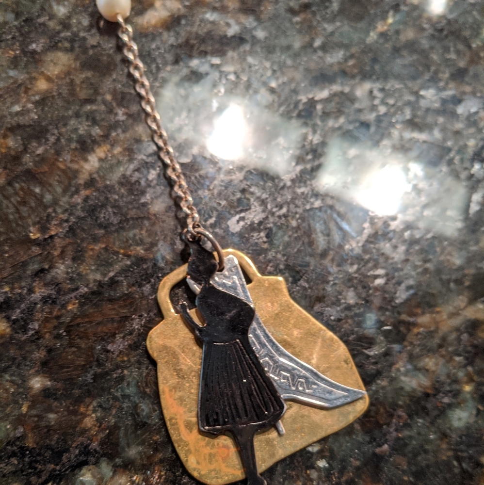 Robert Lee Morris Andy Warhol necklace